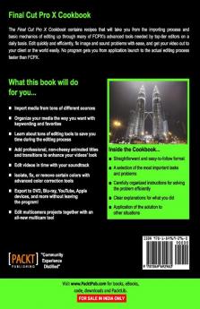 Final Cut Pro X Cookbook