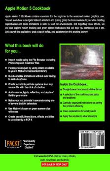 Apple Motion 5 Cookbook