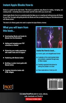 Instant Apple iBooks How-to