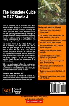 The Complete Guide to Daz Studio 4