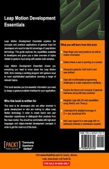 Leap Motion Development Essentials