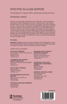 Effective In-Class Support