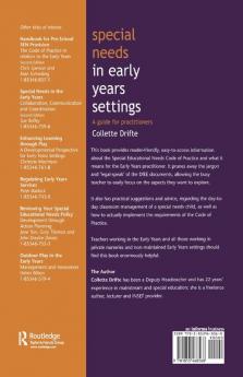 Special Needs in Early Years Settings