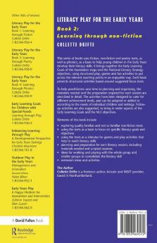 Literacy Play for the Early Years Book 2