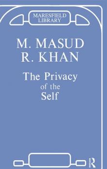 Privacy of the Self