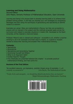 Learning and Doing Mathematics