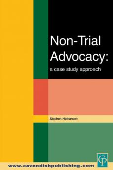 Non-Trial Advocacy