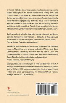 A Defence of History and Class Consciousness