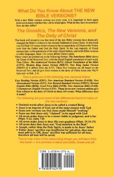 The Gnostics the New Version and the Deity of Christ