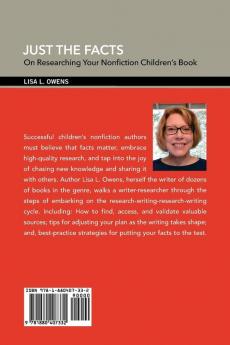 Just the Facts: On Researching Your Nonfiction Children's Book (Efa Booklets)