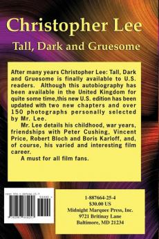 Christopher Lee: Tall Dark and Gruesome