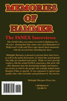 Memories of Hammer: The Fanex Interviews