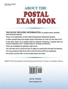 Postal Exam Book: For Test 473 and 473-C