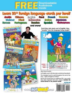Cinderella: English to Hebrew Level 1 (Hey Wordy Magic Morphing Fairy Tales)