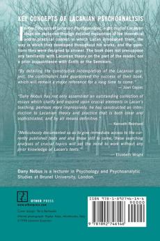 Key Concepts of Lacanian Psychoanalysis