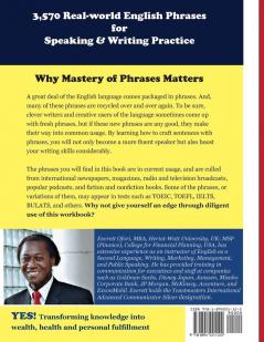 3570 Real-world English Phrases for Speaking and Writing Practice - Volume 1