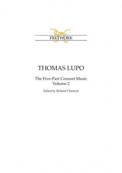 Thomas Lupo: The Five-Part Consort Music Volume 2: 14 (Fe)