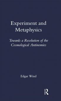 Experiment and Metaphysics