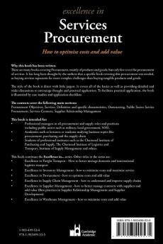 Excellence in Services Procurement