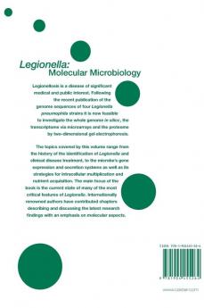 Legionella: Molecular Microbiology