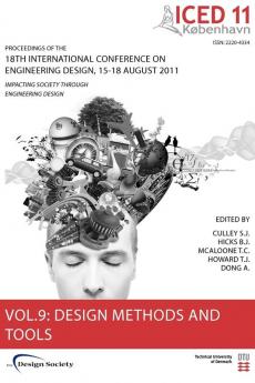 Design Methods and Tools Part 1 (Vol. 9) (Proceedings of the 18th International Conference on Engineering Design)