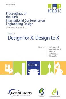 Proceedings of ICED13 Volume 5: Design for X Design to X