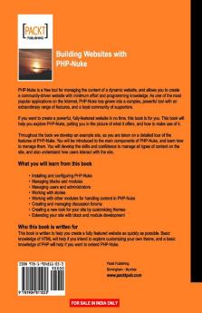 Building Websites with PHP-Nuke