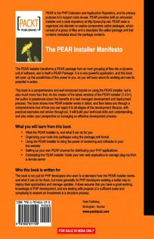 The PEAR Installer Manifesto