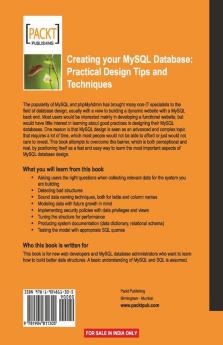Creating your MySQL Database: Practical Design Tips and Techniques