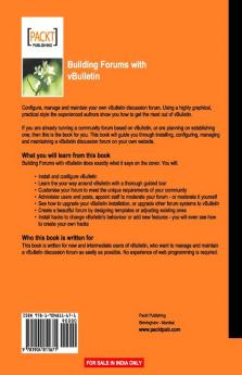 Building Forums with vBulletin