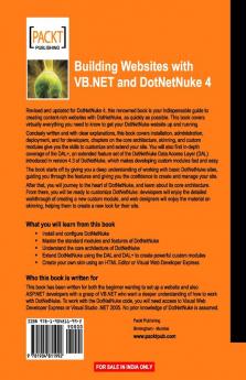 Building Websites with VB.NET and DotNetNuke 4