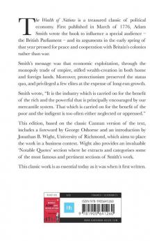 Wealth of Nations: With an introduction by Jonathan B. Wight University of Richmond