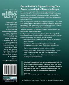 How to Get an Equity Research Analyst Job