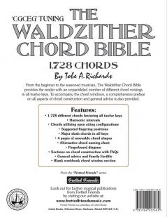 The Waldzither Chord Bible: CGCEG Standard C Tuning 1728 Chords (Fretted Friends)