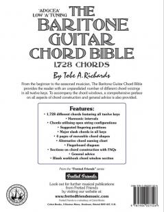 The Baritone Guitar Chord Bible: Low A Tuning 1728 Chords