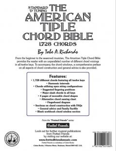 The American Tiple Chord Bible: Standard 'D' Tuning 1728 Chords