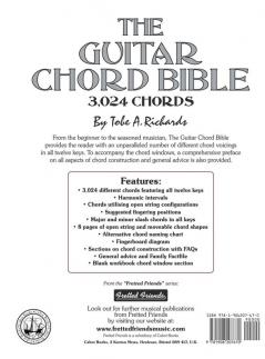 The Guitar Chord Bible: Standard Tuning 3024 Chords: FFHB35 (Fretted Friends Series)