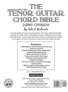 The Tenor Guitar Chord Bible: Standard and Irish Tuning 2880 Chords: FFHB16 (Fretted Friends)