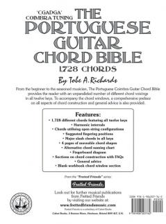 The Portuguese Guitar Chord Bible: Coimbra Tuning 1728 Chords: FFHB22 (Fretted Friends)