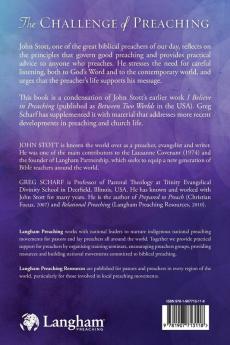 The Challenge of Preaching
