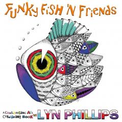 Funky Fish 'N Friends: Dream Doodles: 1 (Challenging Art Colouring Books)
