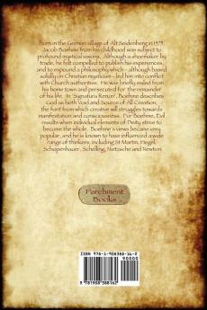 Signatura Rerum The Signature of All Things; with three additional essays