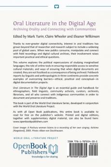 Oral Literature in the Digital Age
