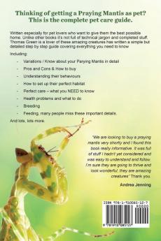 Praying Mantis Ultimate Care Guide