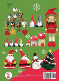 Christmas Amigurumi: Crochet Patterns: 6 (Sayjai's Amigurumi Crochet Patterns)