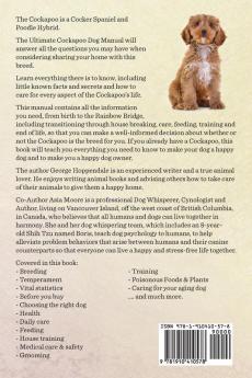 Cockapoos. the Ultimate Cockapoo Dog Manual. Cockapoo Care Costs Feeding Grooming Health and Training All Included.