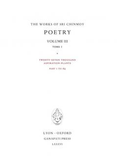 Poetry III tome 1