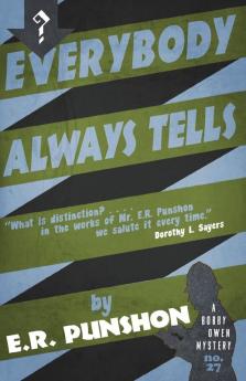 Everybody Always Tells: A Bobby Owen Mystery: 27 (The Bobby Owen Mysteries)