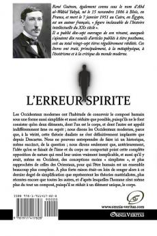 L'erreur spirite