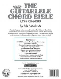 The Guitalele Chord Bible: ADGCEA Standard Tuning 1728 Chords (Fretted Friends Series)